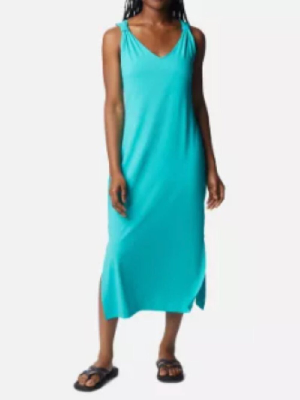 NWTs - Columbia Chill River Midi Dress in Bright Aqua! - Medium